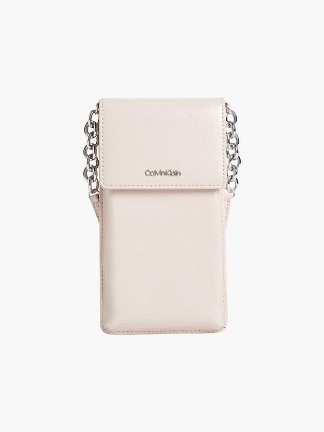 Calvin Klein USA Crossbody Phone Pouch Womens Bag Pink 7925810-GX